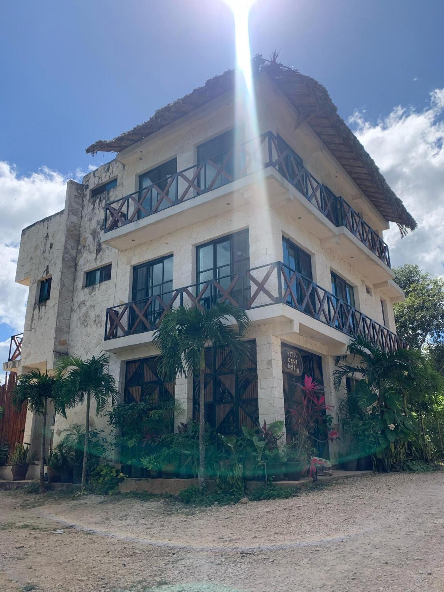 Casa Delfin Tulum Apartment Macario Gomez Bagian luar foto