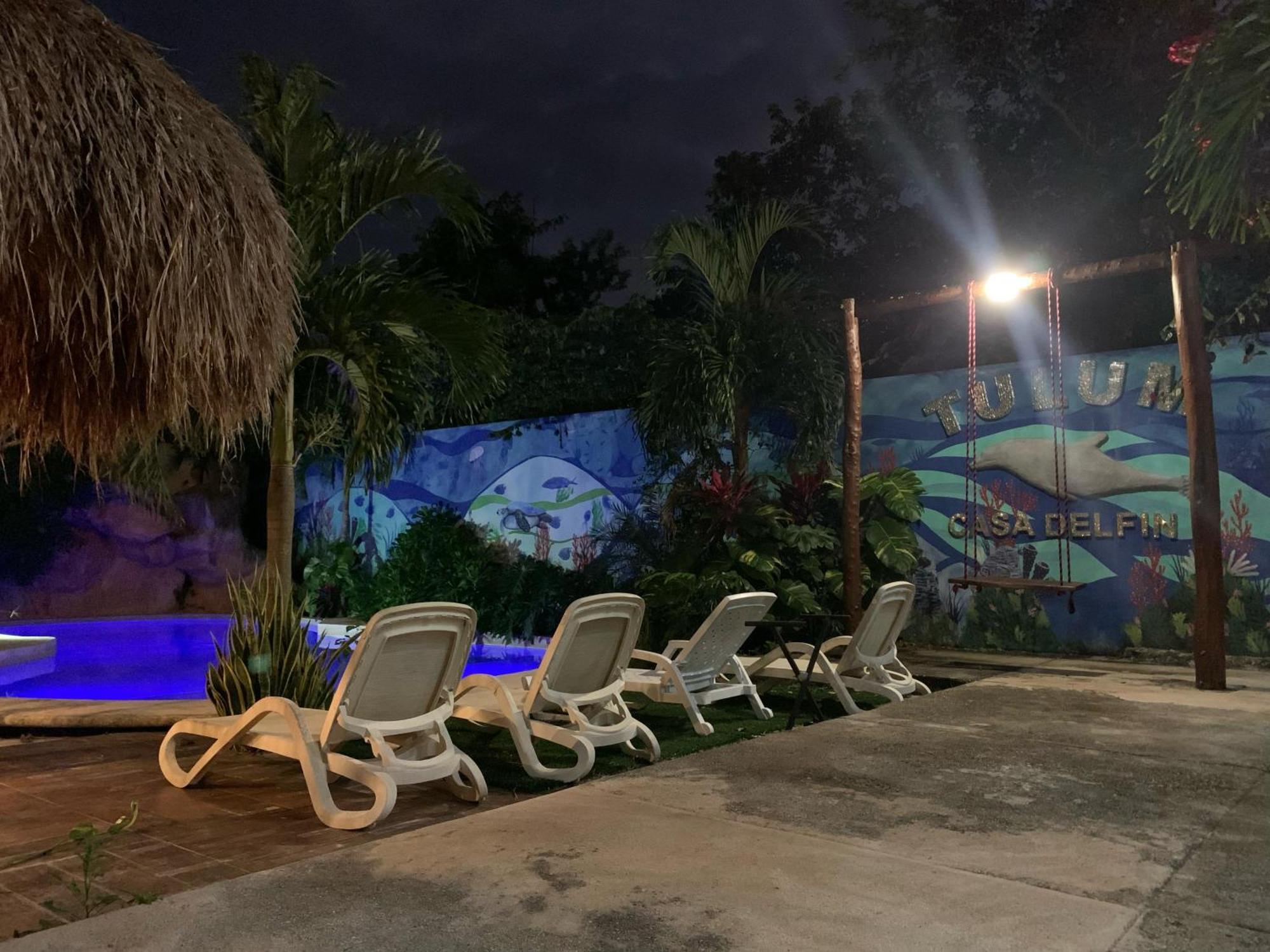 Casa Delfin Tulum Apartment Macario Gomez Bagian luar foto