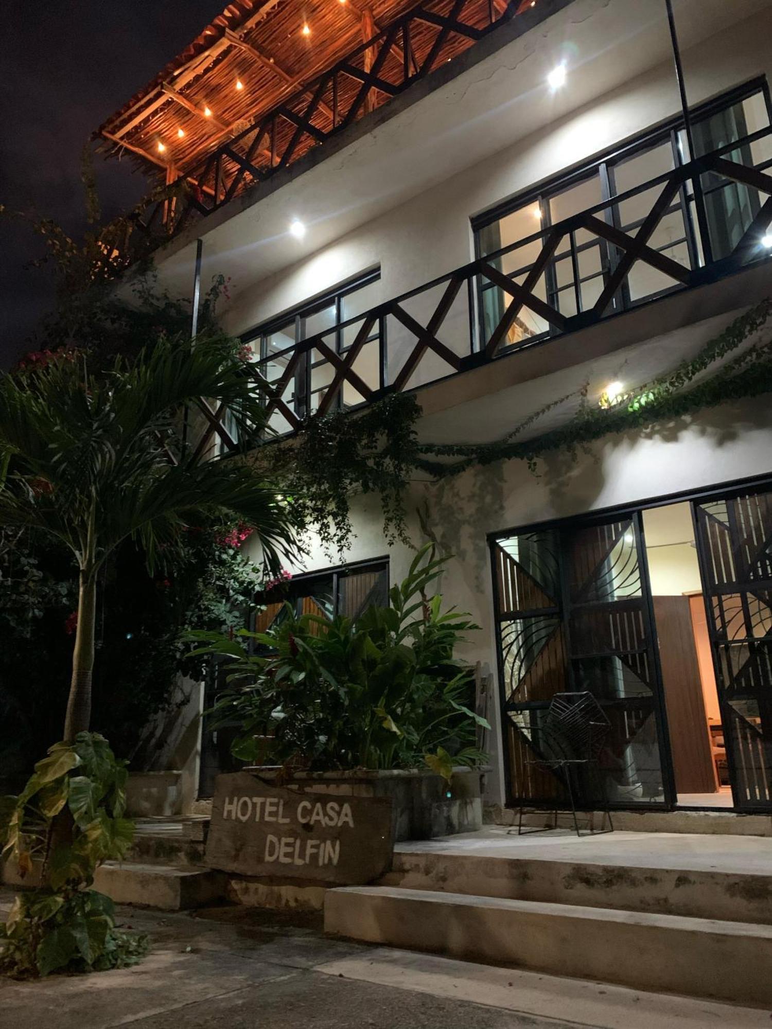 Casa Delfin Tulum Apartment Macario Gomez Bagian luar foto