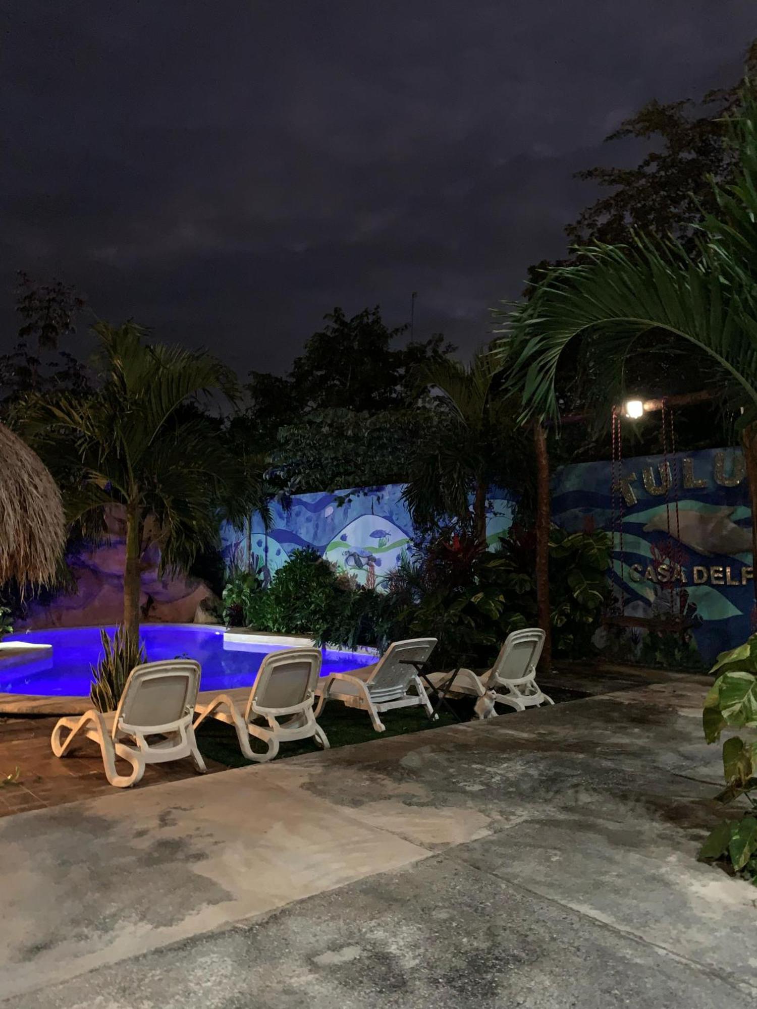 Casa Delfin Tulum Apartment Macario Gomez Bagian luar foto